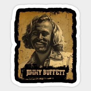 Jimmybufett //Design On tshirt for to all supporters Sticker